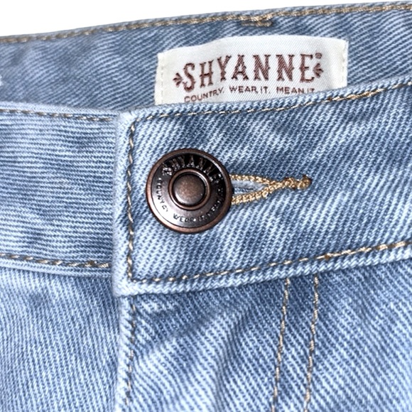 Shyanne Bell Bottom Jeans - Light and Dark Blue - Picture 14 of 16